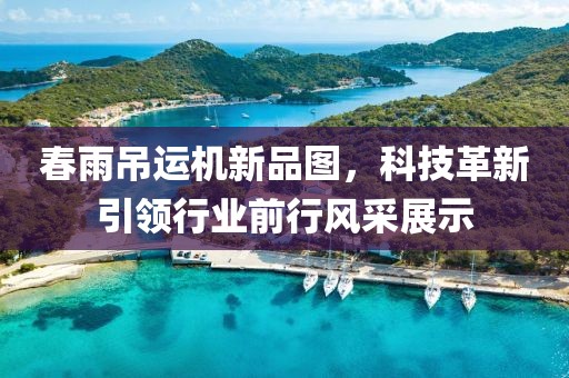 春雨吊運(yùn)機(jī)新品圖，科技革新引領(lǐng)行業(yè)前行風(fēng)采展示