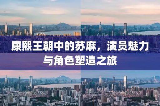 康熙王朝中的蘇麻，演員魅力與角色塑造之旅