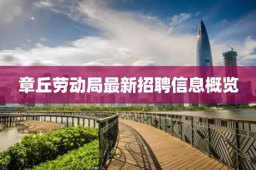 章丘勞動局最新招聘信息概覽