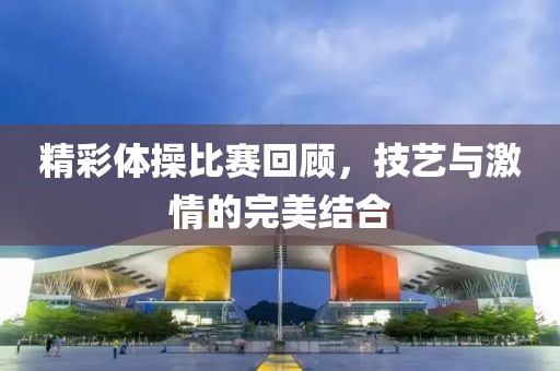 精彩體操比賽回顧，技藝與激情的完美結(jié)合