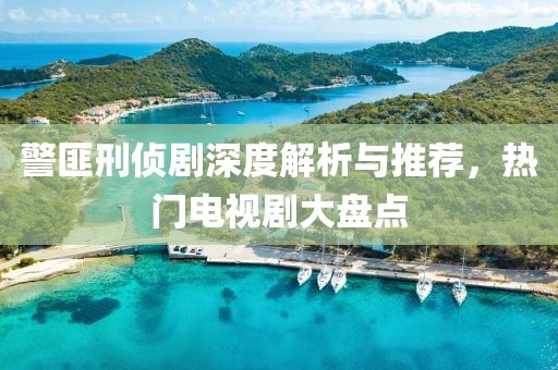 警匪刑偵劇深度解析與推薦，熱門電視劇大盤點(diǎn)