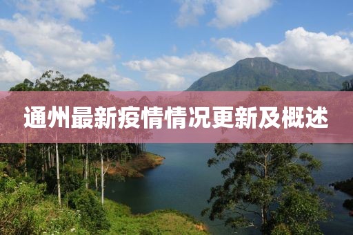 通州最新疫情情況更新及概述