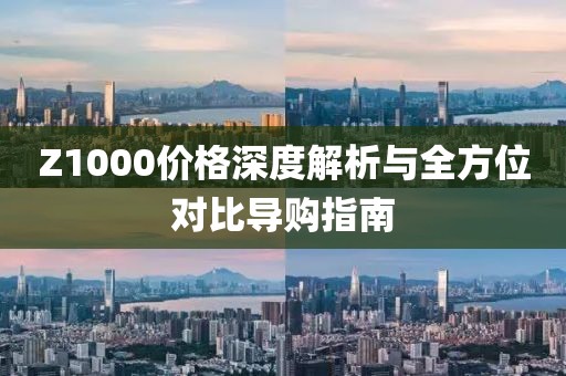 Z1000價(jià)格深度解析與全方位對比導(dǎo)購指南