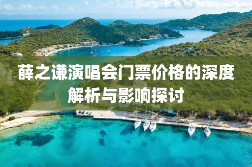 薛之謙演唱會門票價格的深度解析與影響探討