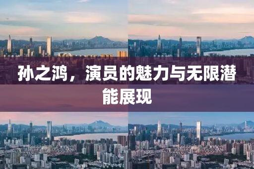 孫之鴻，演員的魅力與無(wú)限潛能展現(xiàn)