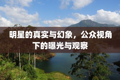 明星的真實(shí)與幻象，公眾視角下的曝光與觀察