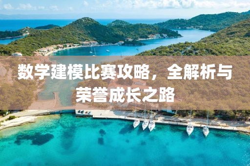 數(shù)學建模比賽攻略，全解析與榮譽成長之路