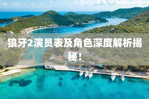 狼牙2演員表及角色深度解析揭秘！