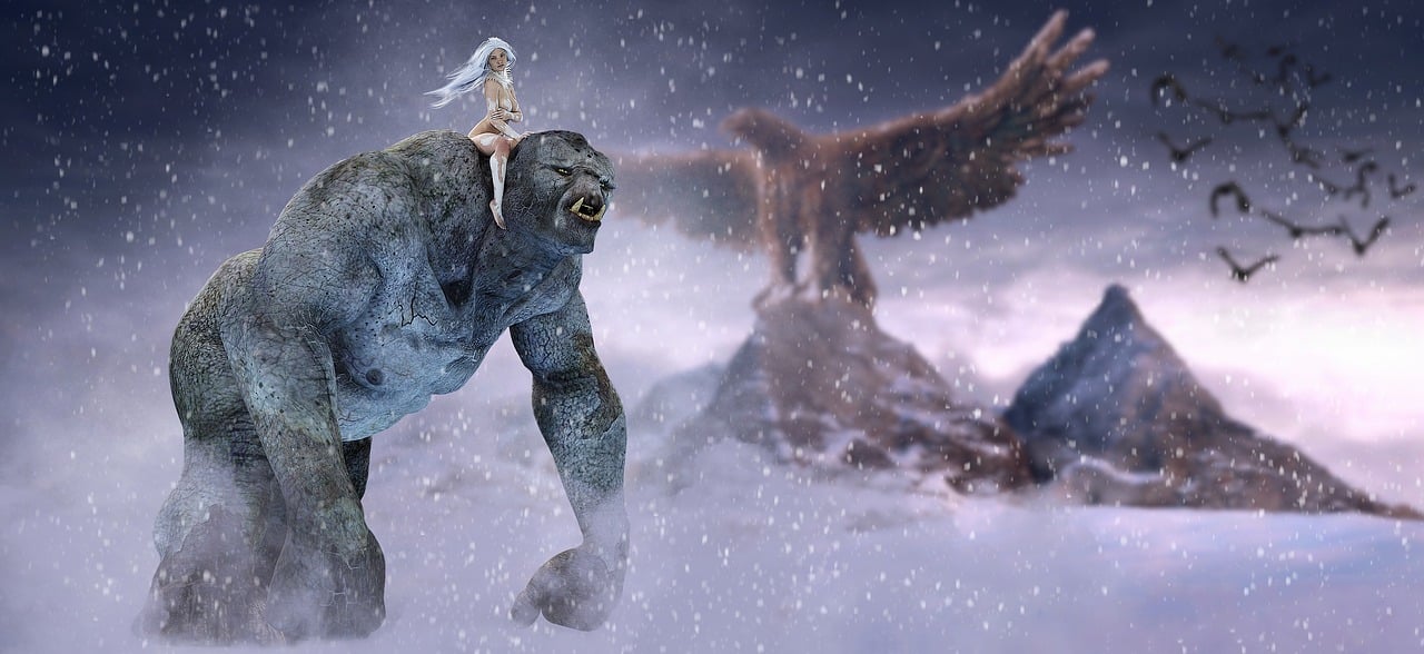 動(dòng)漫世界里的龍，探索神秘生物與奧秘的生動(dòng)圖片集