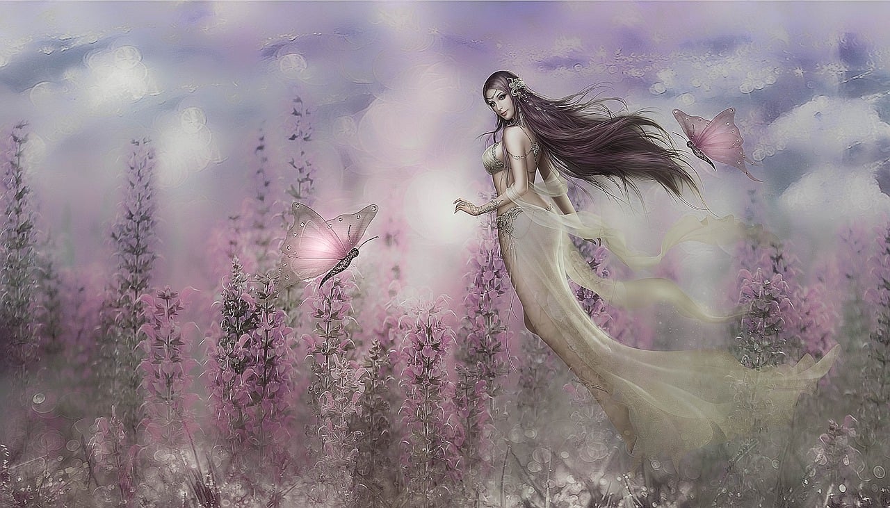 動(dòng)漫女生可愛壁紙，魔法般的藝術(shù)，美化你的空間